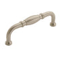 Amerock - Granby 3-3/4 in (96 mm) Center-to-Center Satin Nickel Cabinet Pull - Satin Nickel