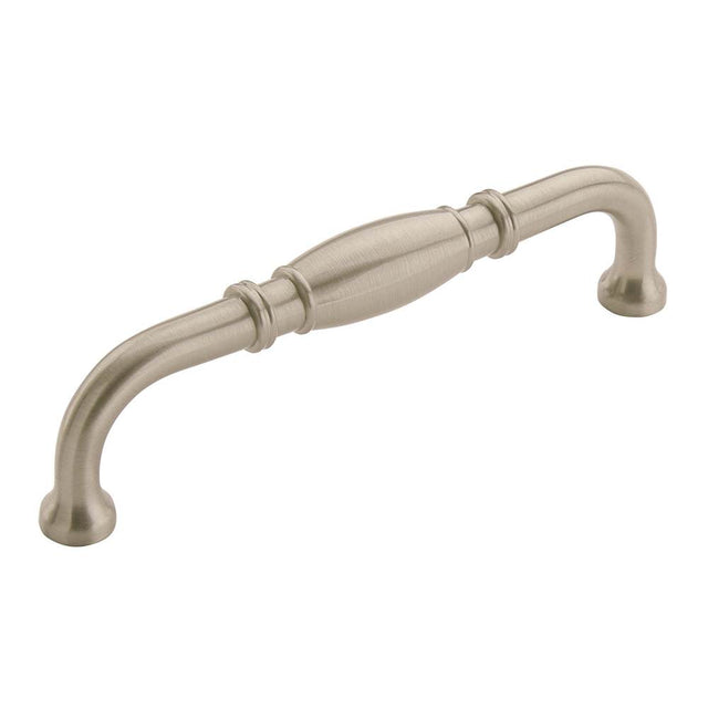 Amerock - Granby 5-1/16 in (128 mm) Center-to-Center Satin Nickel Cabinet Pull - Satin Nickel
