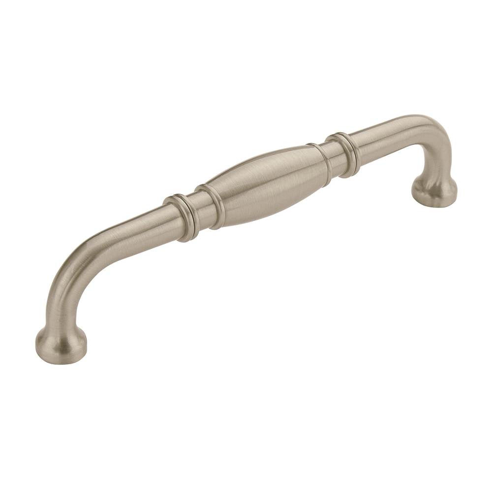 Amerock - Granby 6-5/16 in (160 mm) Center-to-Center Satin Nickel Cabinet Pull - Satin Nickel