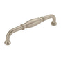 Amerock - Granby 6-5/16 in (160 mm) Center-to-Center Satin Nickel Cabinet Pull - Satin Nickel