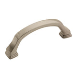 Amerock - Revitalize 3 in (76 mm) Center-to-Center Satin Nickel Cabinet Pull - Satin Nickel