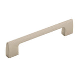 Amerock - Riva 5-1/16 in (128 mm) Center-to-Center Satin Nickel Cabinet Pull - Satin Nickel
