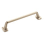 Amerock - Rochdale 5-1/16 in (128 mm) Center-to-Center Satin Nickel Cabinet Pull - Satin Nickel