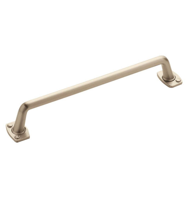 Amerock - Rochdale 6-5/16 in (160 mm) Center-to-Center Satin Nickel Cabinet Pull - Satin Nickel