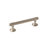 Amerock - Sea Grass 3-3/4 in (96 mm) Center-to-Center Satin Nickel Cabinet Pull - Satin Nickel