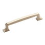 Amerock - Westerly 5-1/16 in (128 mm) Center-to-Center Satin Nickel Cabinet Pull - Satin Nickel