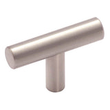 Amerock - Bar Pulls 1-15/16 in (49 mm) Length Stainless Steel Cabinet Knob - Stainless Steel