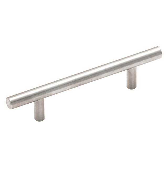 Amerock - Bar Pulls 3-3/4 in (96 mm) Center-to-Center Stainless Steel Cabinet Pull - Stainless Steel