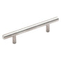 Amerock - Bar Pulls 3-3/4 in (96 mm) Center-to-Center Stainless Steel Cabinet Pull - Stainless Steel