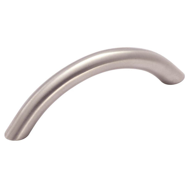 Amerock - Essential''Z Stainless Steel 3 in (76 mm) Center-to-Center Stainless Steel Cabinet Pull - Stainless Steel