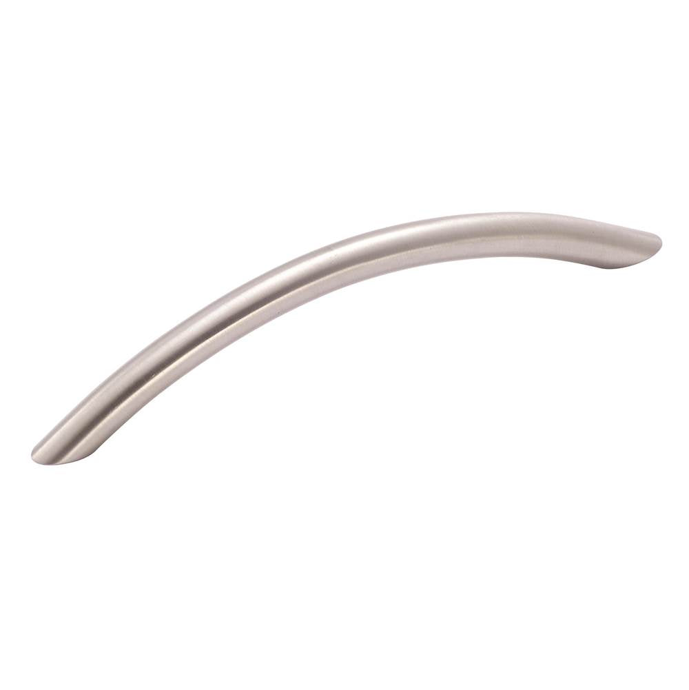 Amerock - Essential''Z Stainless Steel 5-1/16 in (128 mm) Center-to-Center Stainless Steel Cabinet Pull - Stainless Steel