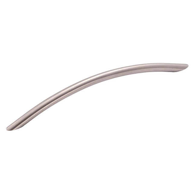 Amerock - Essential''Z Stainless Steel 7-9/16 in (192 mm) Center-to-Center Stainless Steel Cabinet Pull - Stainless Steel