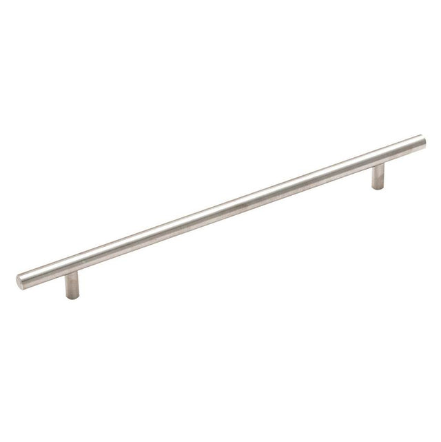 Amerock - Bar Pulls 10-1/16 in (256 mm) Center-to-Center Sterling Nickel Cabinet Pull - Sterling Nickel