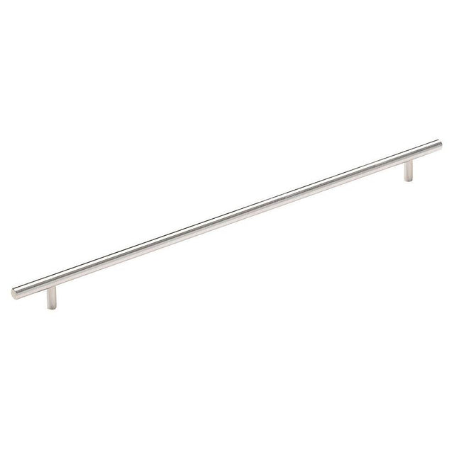 Amerock - Bar Pulls 16-3/8 in (416 mm) Center-to-Center Sterling Nickel Cabinet Pull - Sterling Nickel
