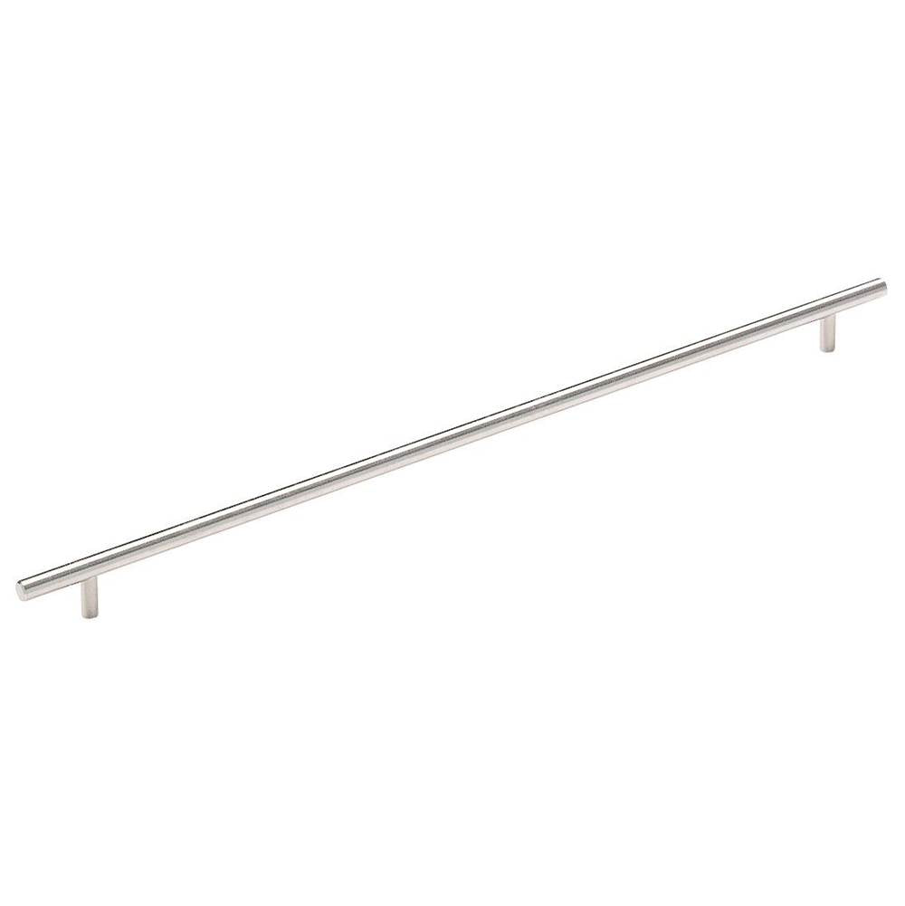 Amerock - Bar Pulls 18-7/8 in (480 mm) Center-to-Center Sterling Nickel Cabinet Pull - Sterling Nickel
