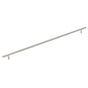 Amerock - Bar Pulls 21-7/16 in (544 mm) Center-to-Center Sterling Nickel Cabinet Pull - Sterling Nickel