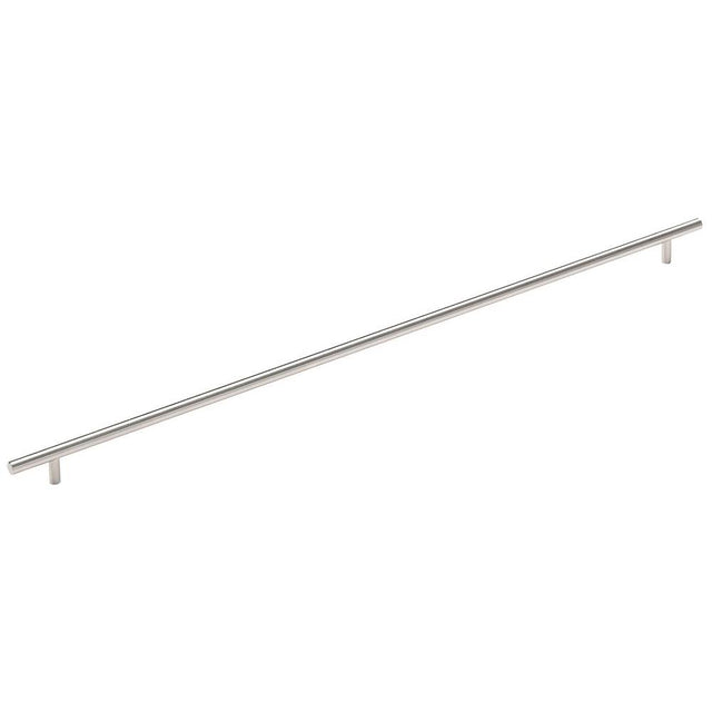 Amerock - Bar Pulls 25-3/16 in (640 mm) Center-to-Center Sterling Nickel Cabinet Pull - Sterling Nickel
