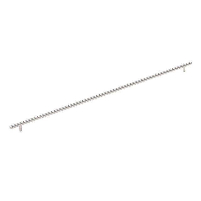 Amerock - Bar Pulls 30-1/4 in (768 mm) Center-to-Center Sterling Nickel Cabinet Pull - Sterling Nickel