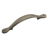 Amerock - Inspirations 3-3/4 in (96 mm) Center-to-Center Weathered Nickel Cabinet Pull - Weathered Nickel