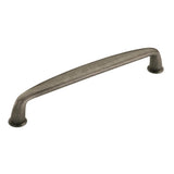 Amerock - Kane 6-5/16 in (160 mm) Center-to-Center Weathered Nickel Cabinet Pull - Weathered Nickel