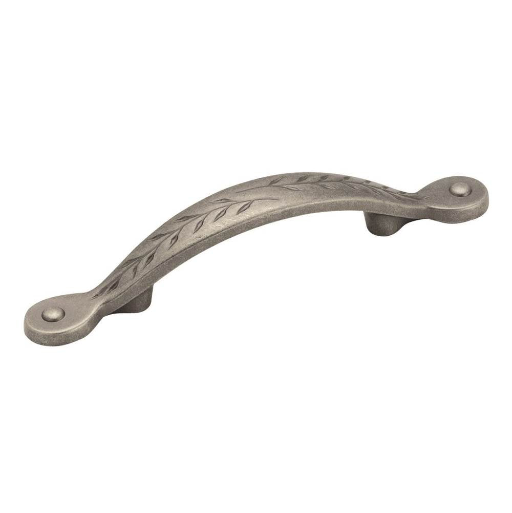 Amerock - Nature''s Splendor 3 in (76 mm) Center-to-Center Weathered Nickel Cabinet Pull - Weathered Nickel