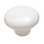 Amerock - Allison Value 1-1/2 in (38 mm) Diameter White Cabinet Knob - White