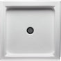 Americh - 38'' x 38'' Double Threshold DS Base w/Channel Drain - White - White