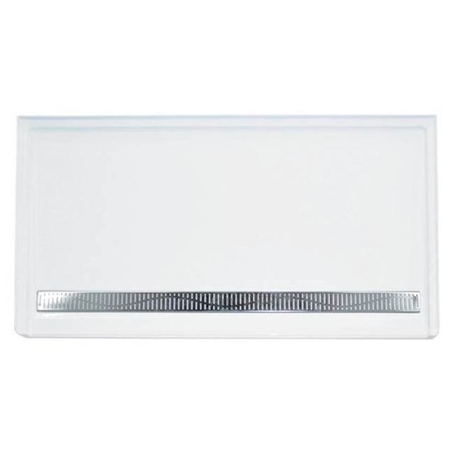 Americh - 60'' x 32'' Barrier Free DS Base w/Channel Drain - White - White