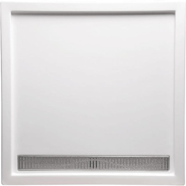 Americh - 36'' x 36'' Single Threshold DS Base w/Square Drain - White - White