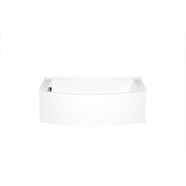 Americh - Mezzaluna 6032 ADA Left Hand - Platinum Series - White - White