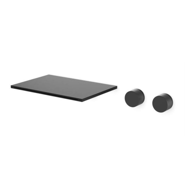Artos - Otella 3-Hole Wall Mount Tub Filler R+S Black - Black