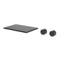Artos - Otella 3-Hole Wall Mount Tub Filler R+S Black - Black