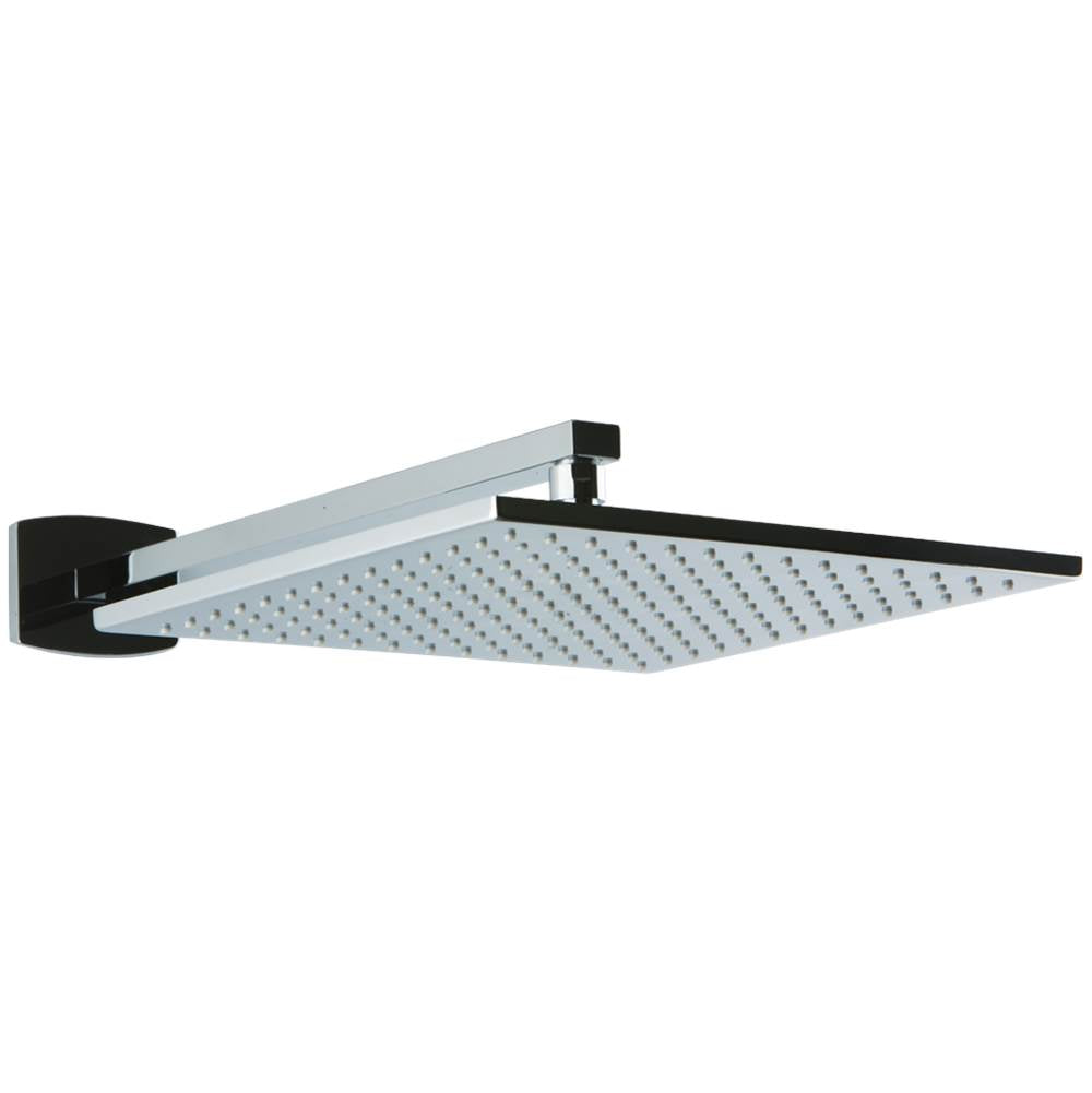 Artos - 12'' Shower Rainhead Wall Mount, Safire Chrome - Chrome
