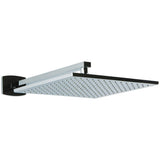 Artos - 12'' Shower Rainhead Wall Mount, Safire Chrome - Chrome