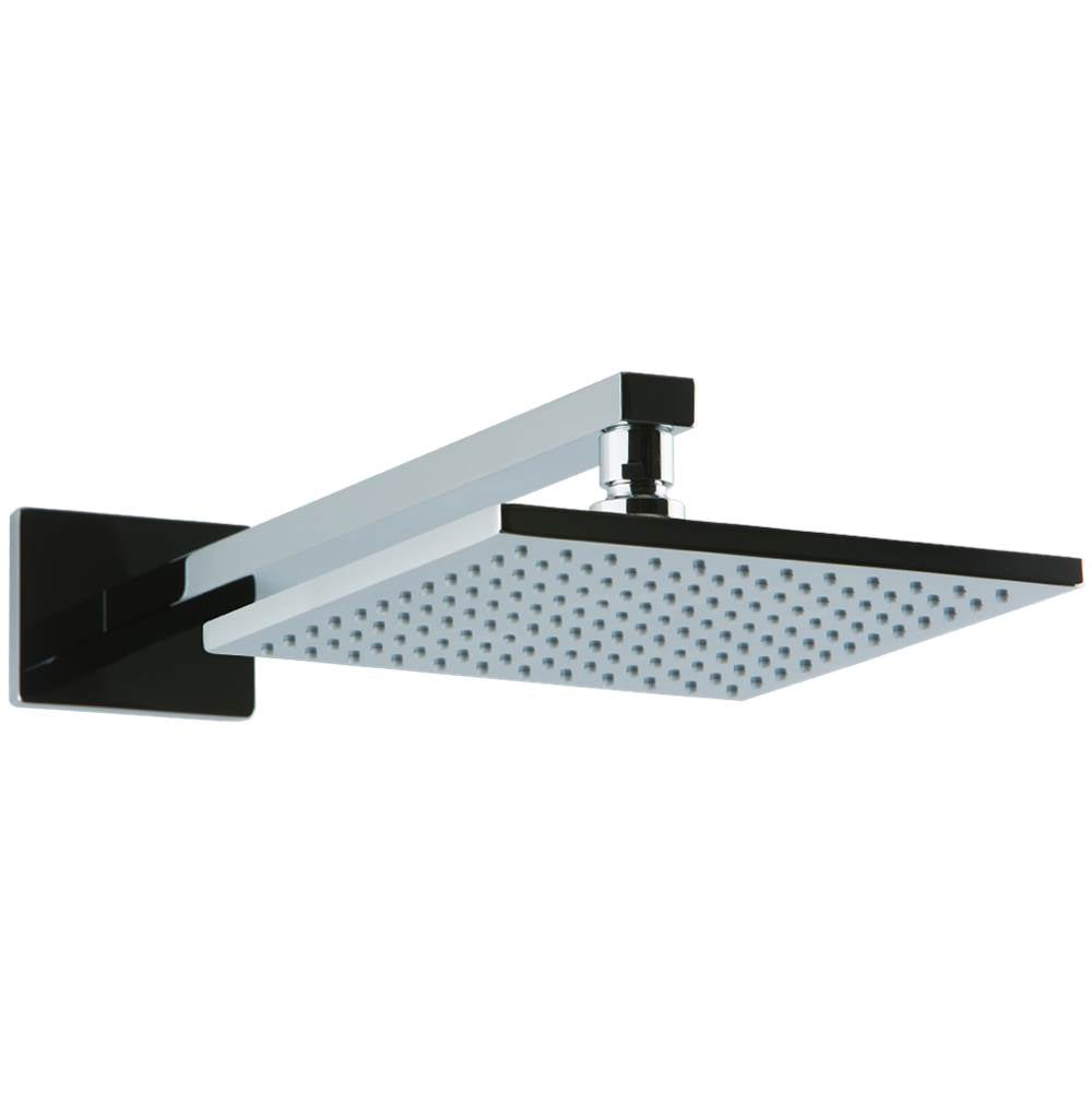 Artos - 8'' Shower Rainhead Wall Mount Black - Black