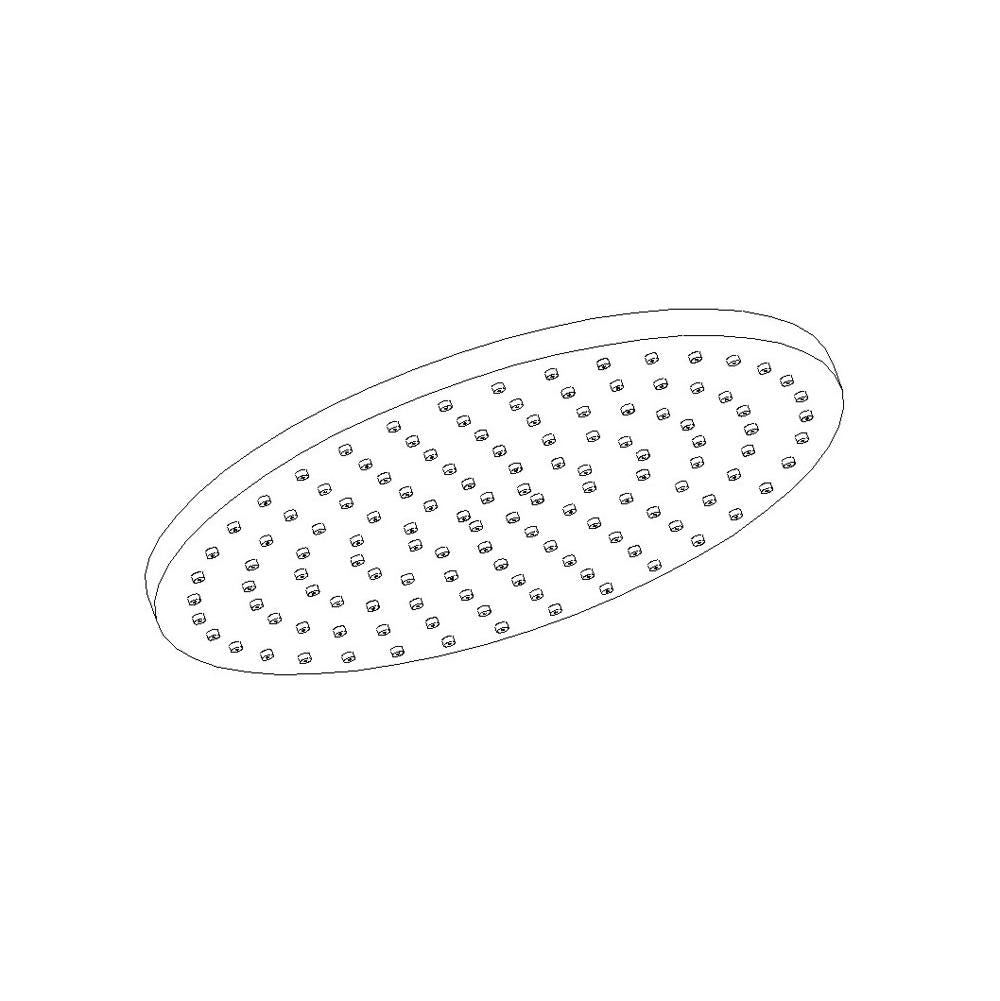 Artos - 8'' Shower Rainhead RND Chrome - Chrome