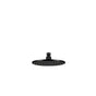 Artos - 8'' Shower Rainhead RND Black - Black