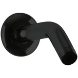 Artos - Angled Shower Arm (Round) Black - Black