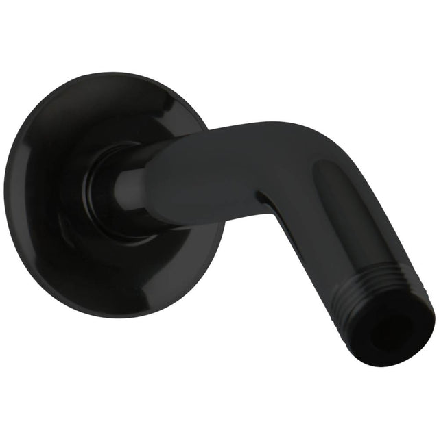 Artos - Angled Shower Arm (Round) Black - Black