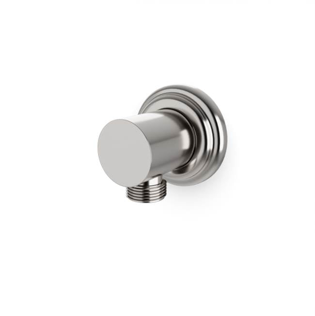 Artos - Shower Wall Outlet with Classic Escutcheon Brushed Nickel