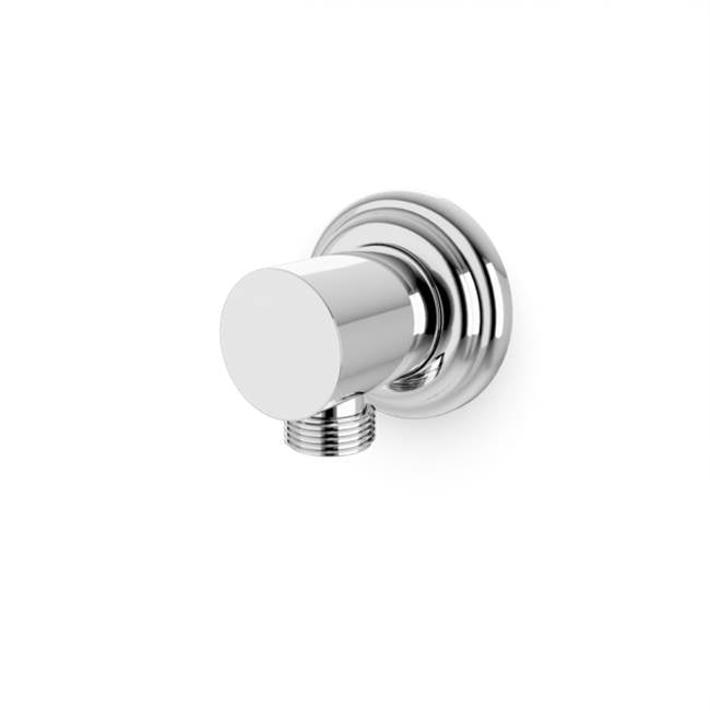 Artos - Shower Wall Outlet with Classic Escutcheon Chrome