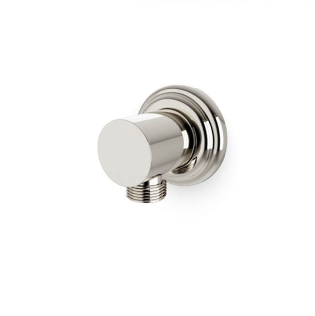 Artos - Shower Wall Outlet with Classic Escutcheon Polished Nickel