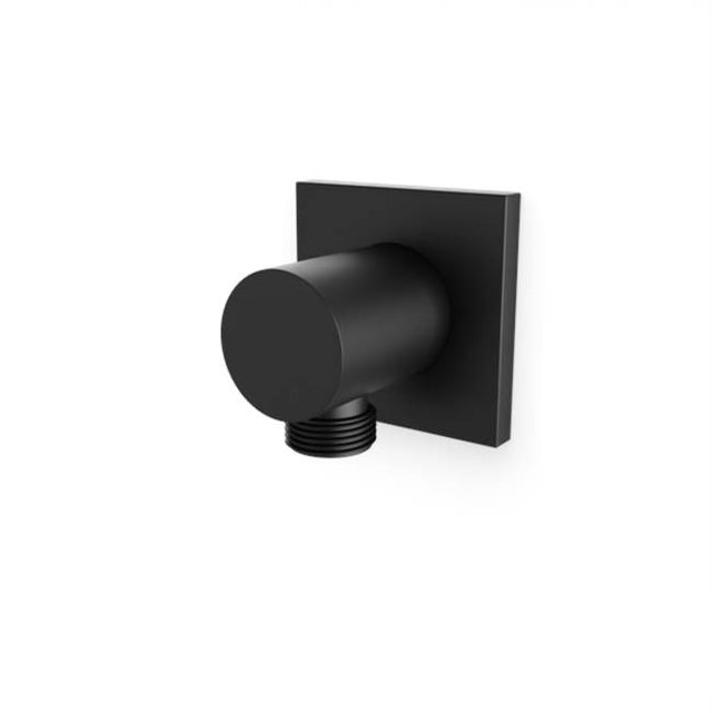 Artos - Shower Wall Outlet with Square Escutcheon Black