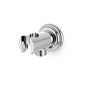 Artos - Shower Wall Outlet and Holder with Classic Escutcheon Chrome