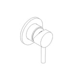 Artos - Opera Pressure Balance Mixer Trim Kit Chrome - Chrome