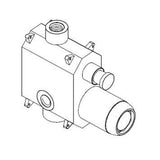 Artos - Pressure Balance Mixer with Diverter - Valve only Chrome - Chrome