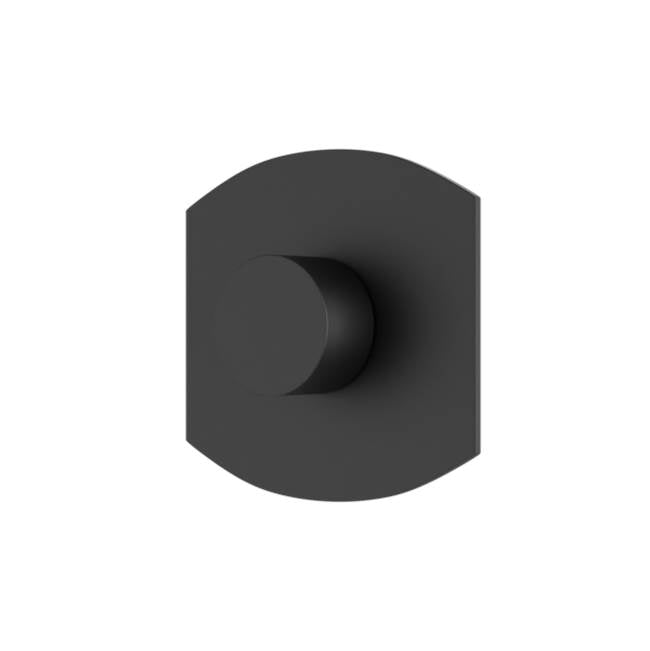 Artos - Transitional Progressive Pressure Balance Mixer Trim Kit with Round Handle Matte Black