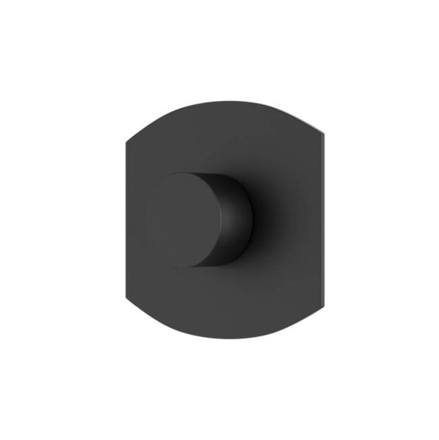 Artos - Transitional Progressive Pressure Balance Mixer Trim Kit with Round Handle Matte Black