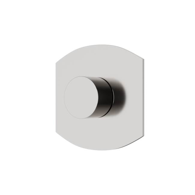 Artos - Transitional Progressive Pressure Balance Mixer Trim Kit with Round Handle Brushed Nickel