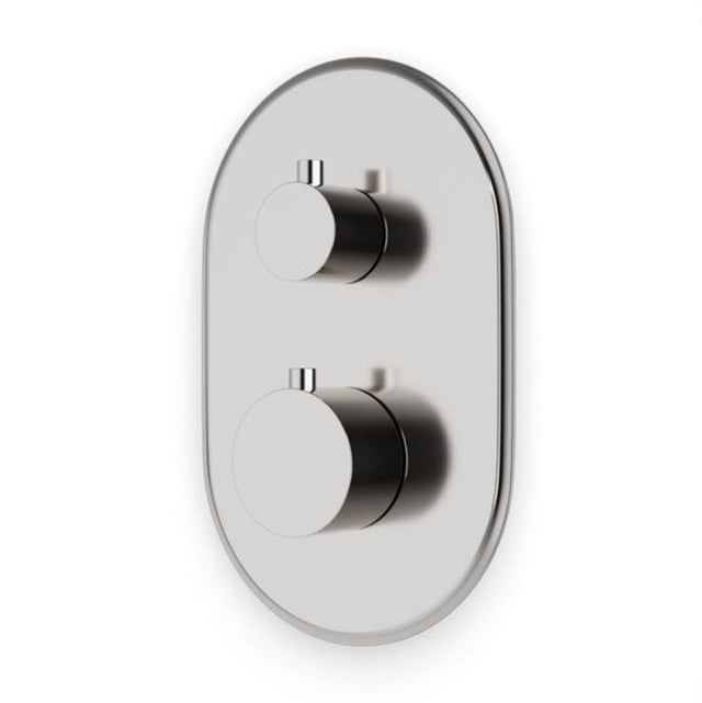 Artos - Classic Thermostat with 3-Way Diverter & Off Position Trim Kit Brushed Nickel